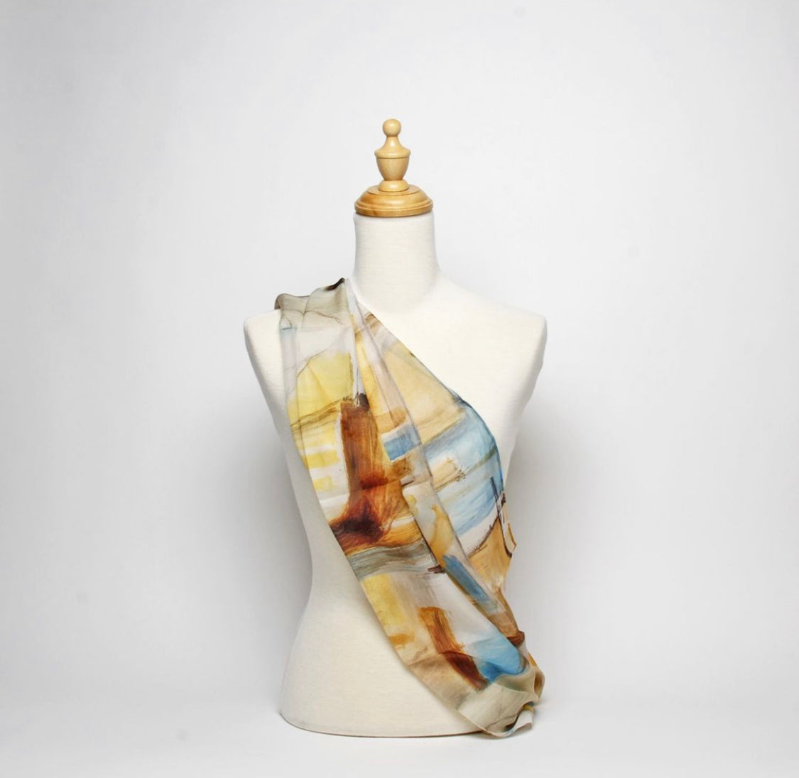 Silk Chiffon Scarf