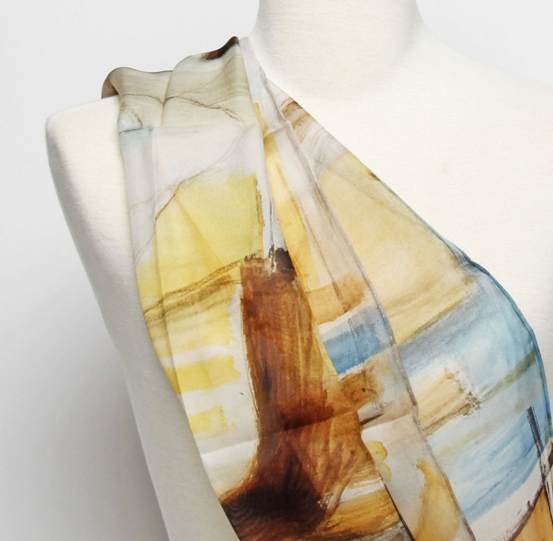 Silk Chiffon Scarf