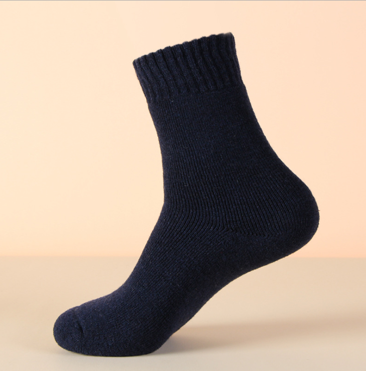 Chaussettes en laine mérinos (Ensemble de 3 - HOMMES) Couleurs d'automne