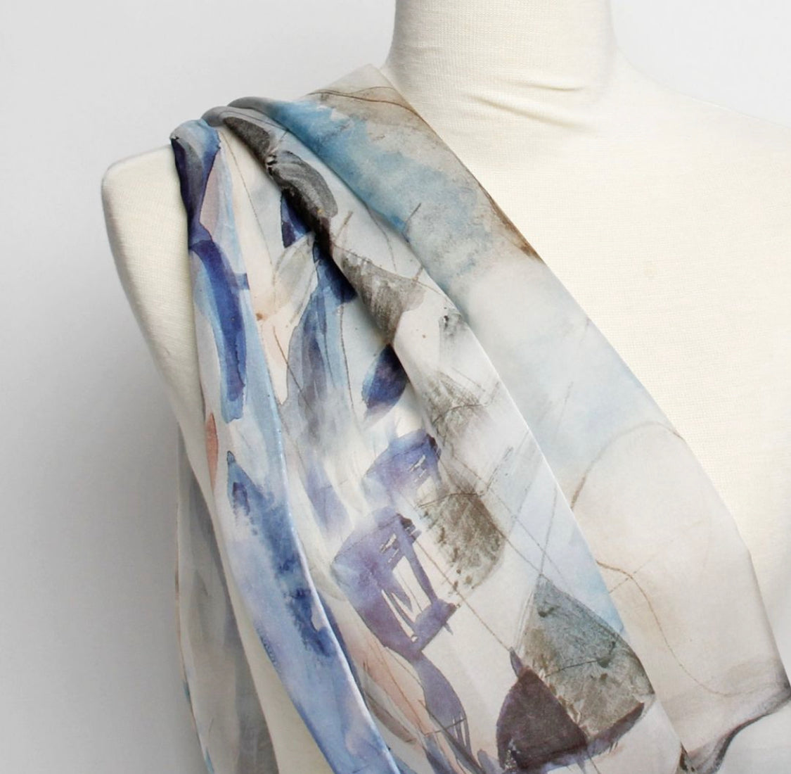 Silk Chiffon Scarf