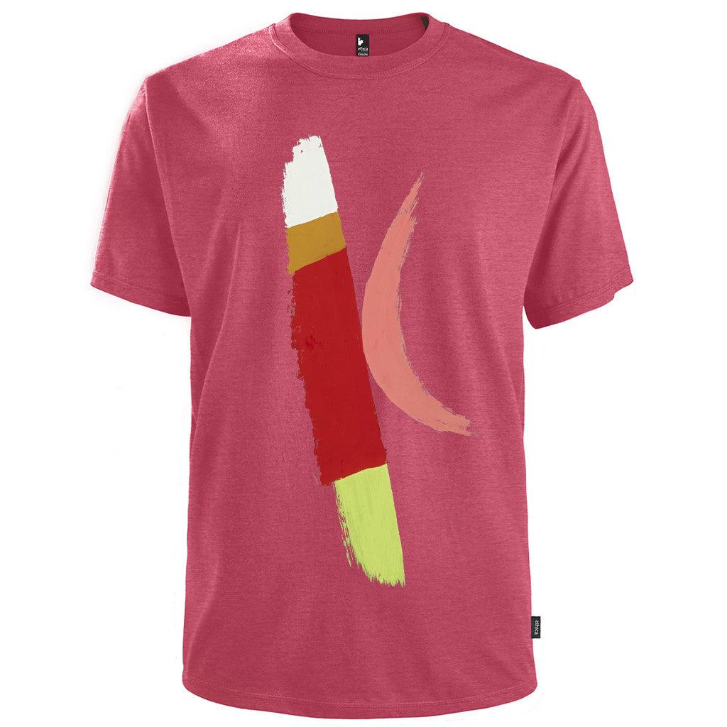 Pink Moon on Heather Red - JACK