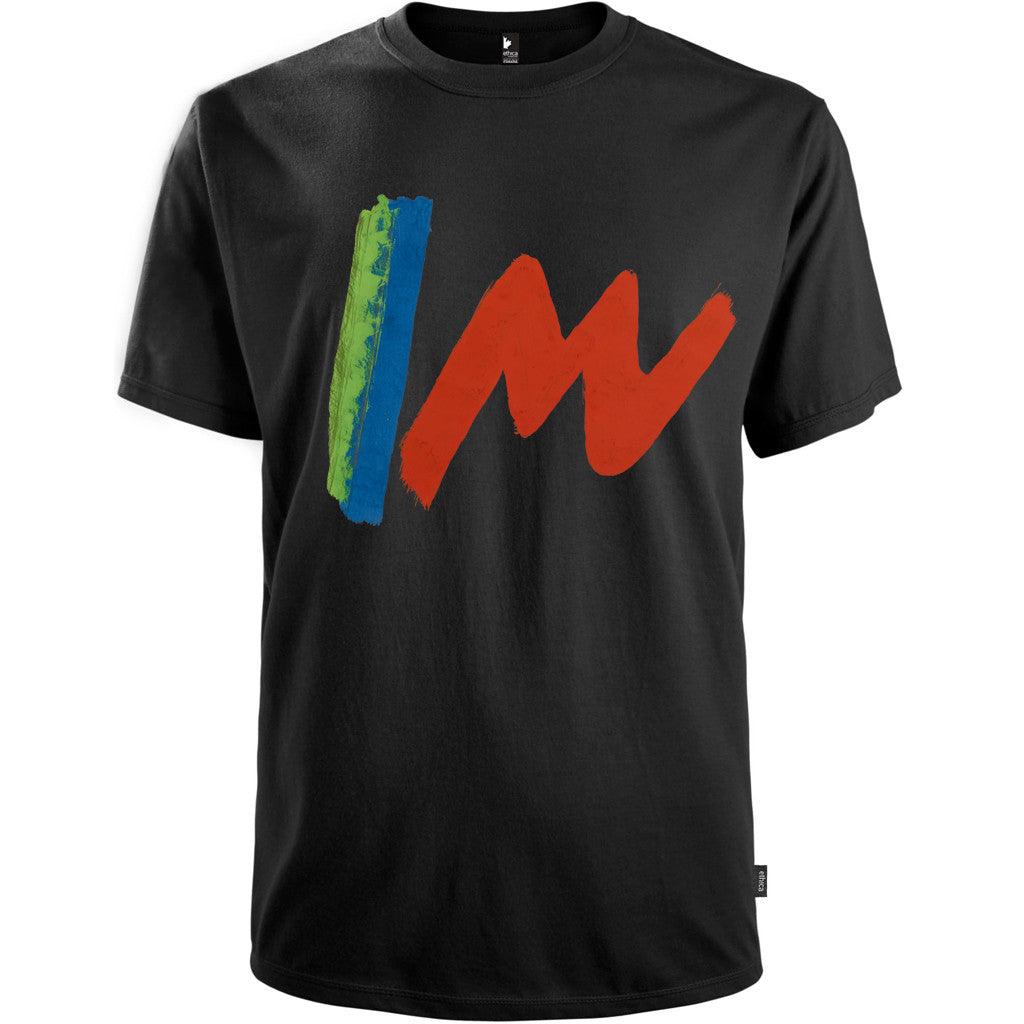 Red M on black - JACK