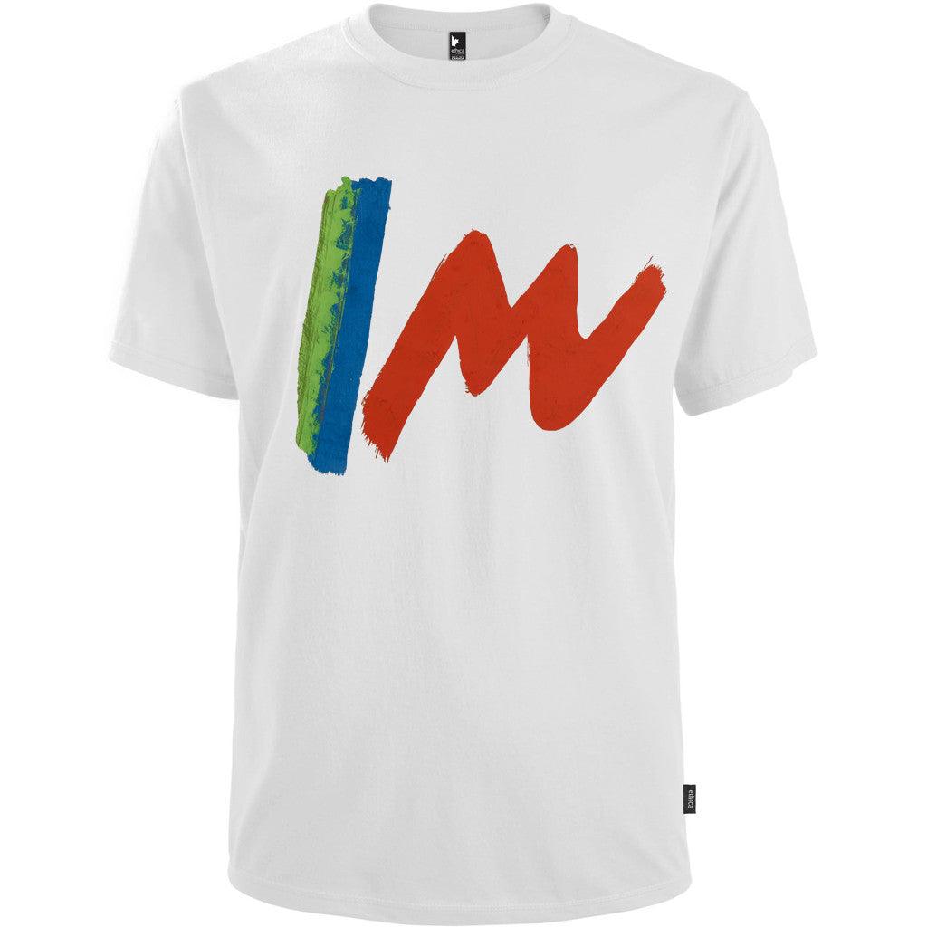 Red M on white - JACK