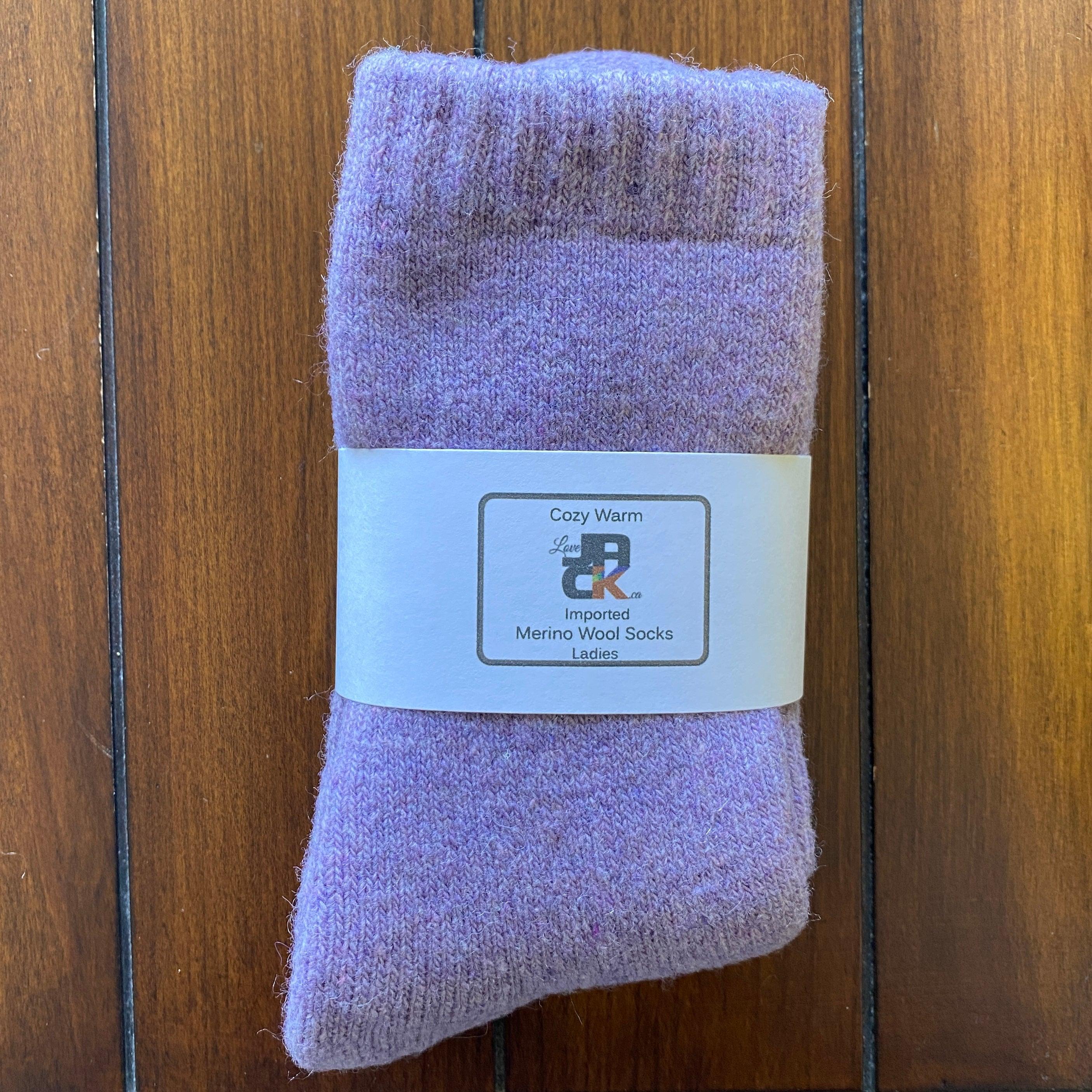 Merino Wool Socks - Lilac - JACK
