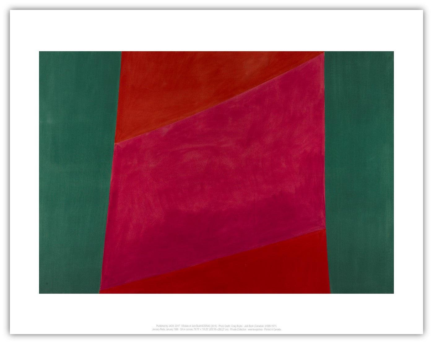 Jack Bush Art Print - JACK