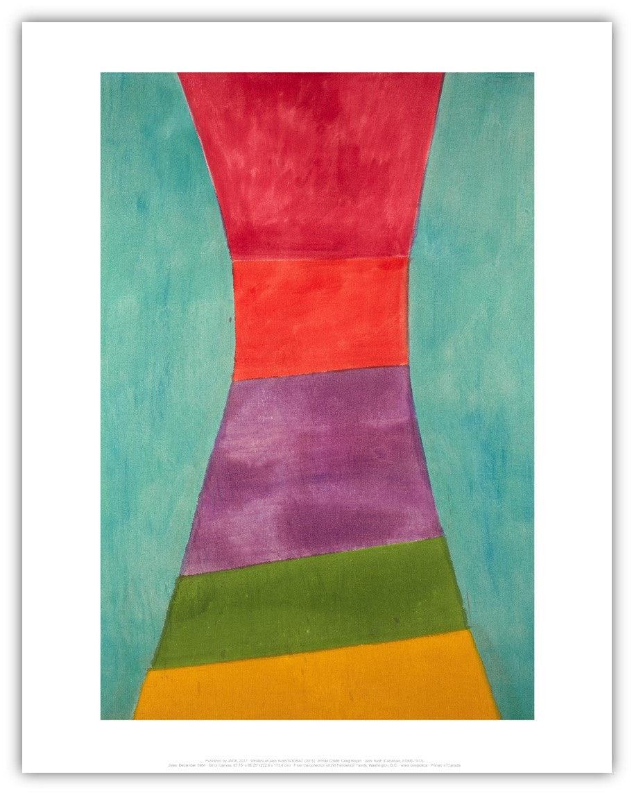 Jack Bush Art Print - JACK