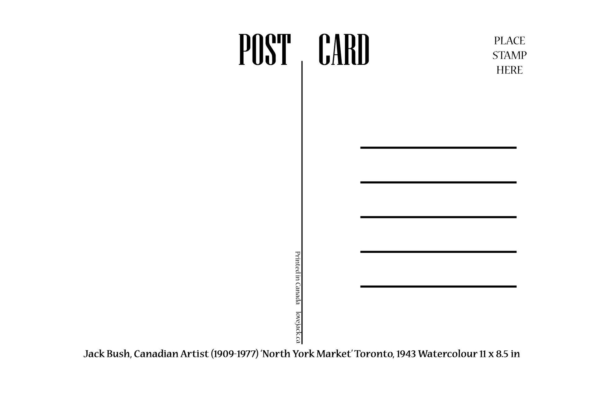 Post Card Pack - All 6 Styles - JACK