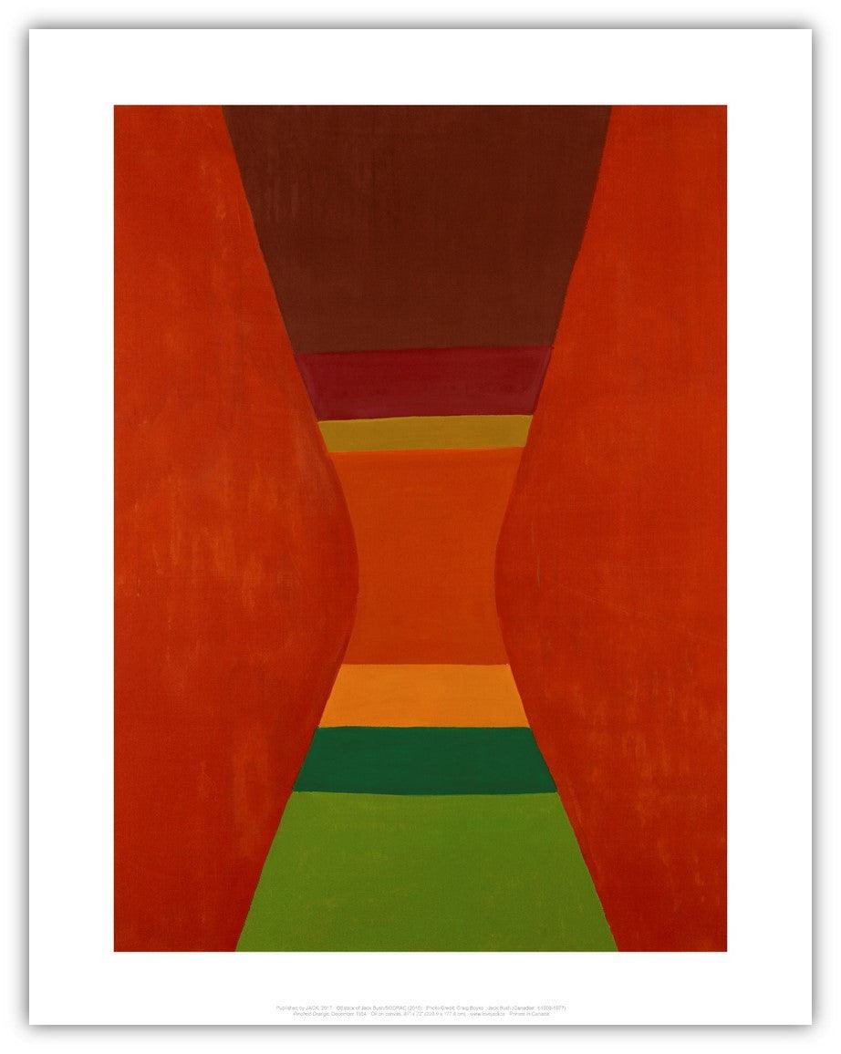 Jack Bush Art Print - JACK