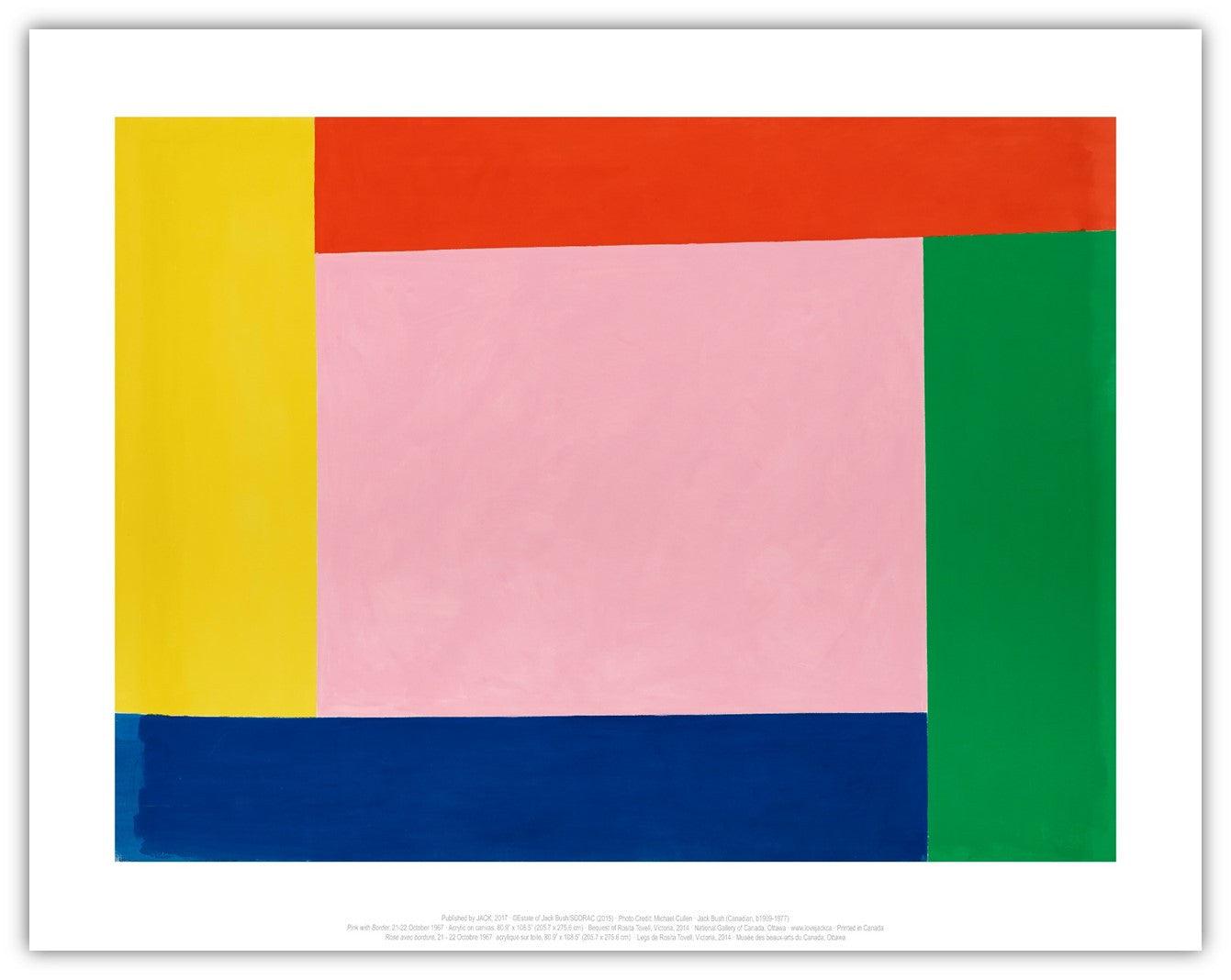 Jack Bush Art Print - JACK