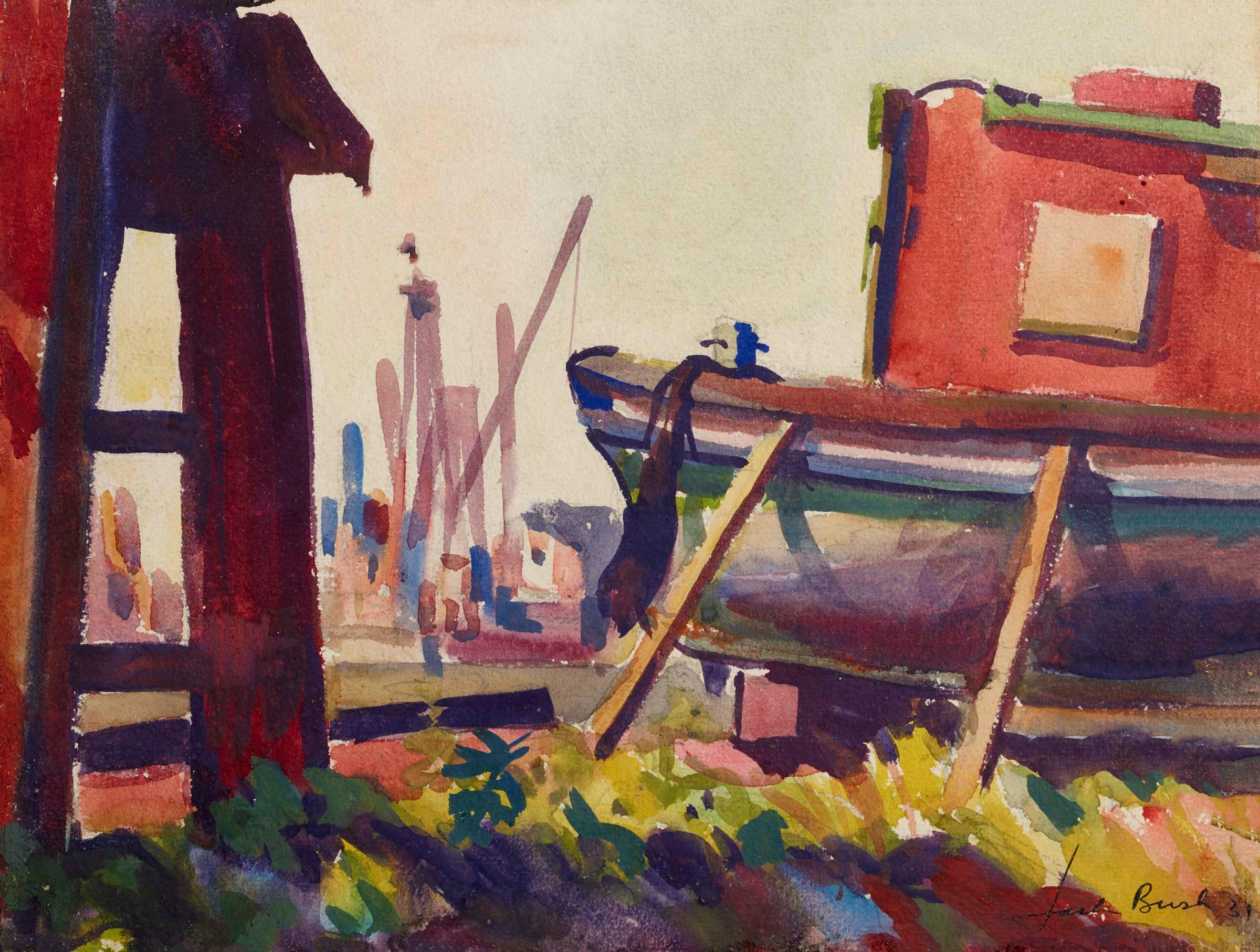 Jack Bush Art Reproductions - JACK