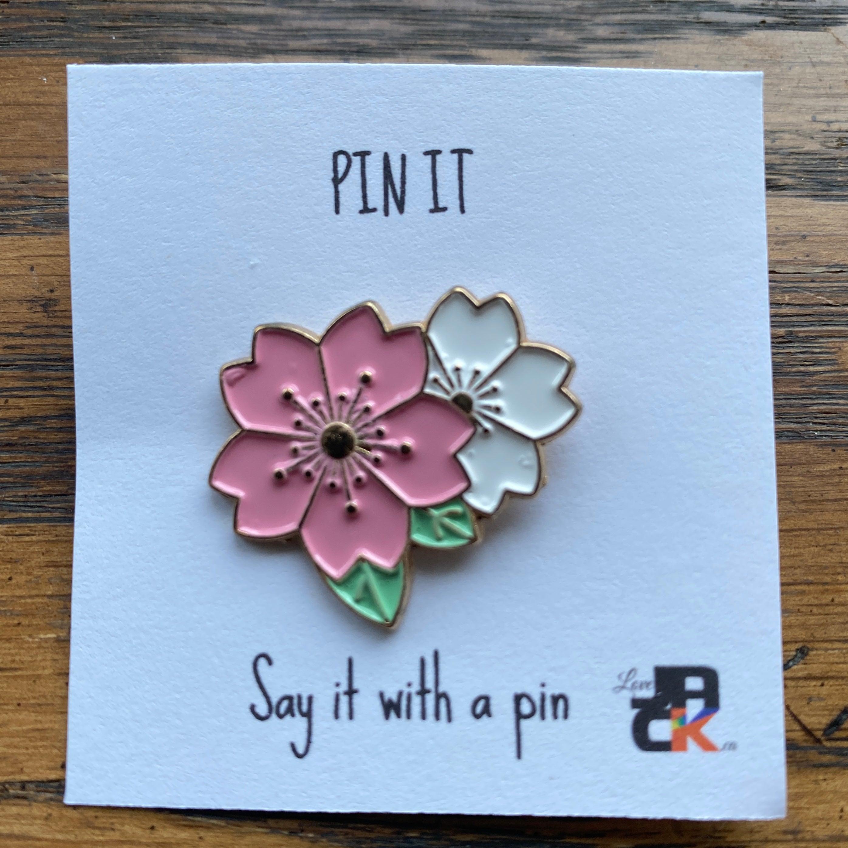 Pink & White Flowers - JACK