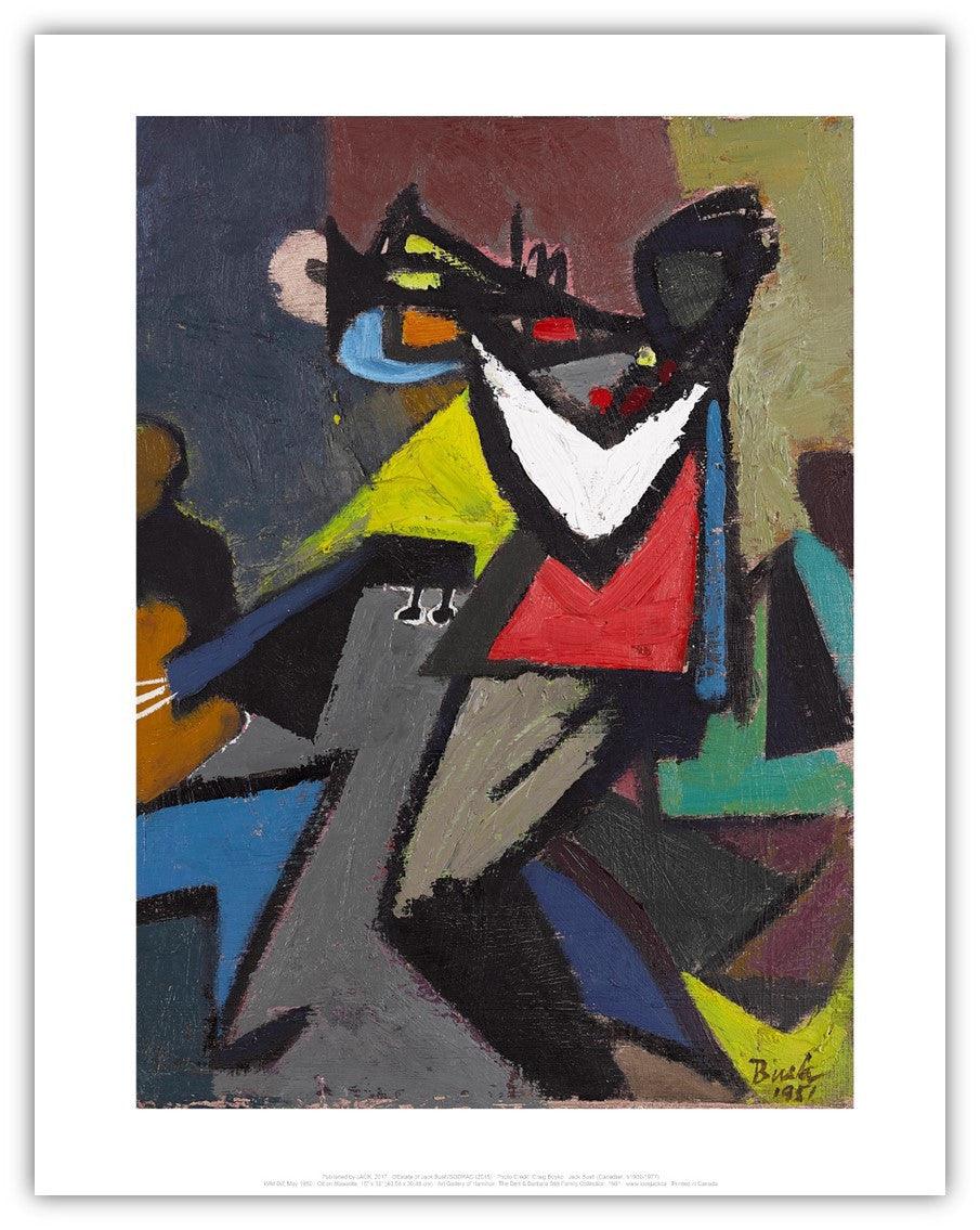 Jack Bush Art Print - JACK