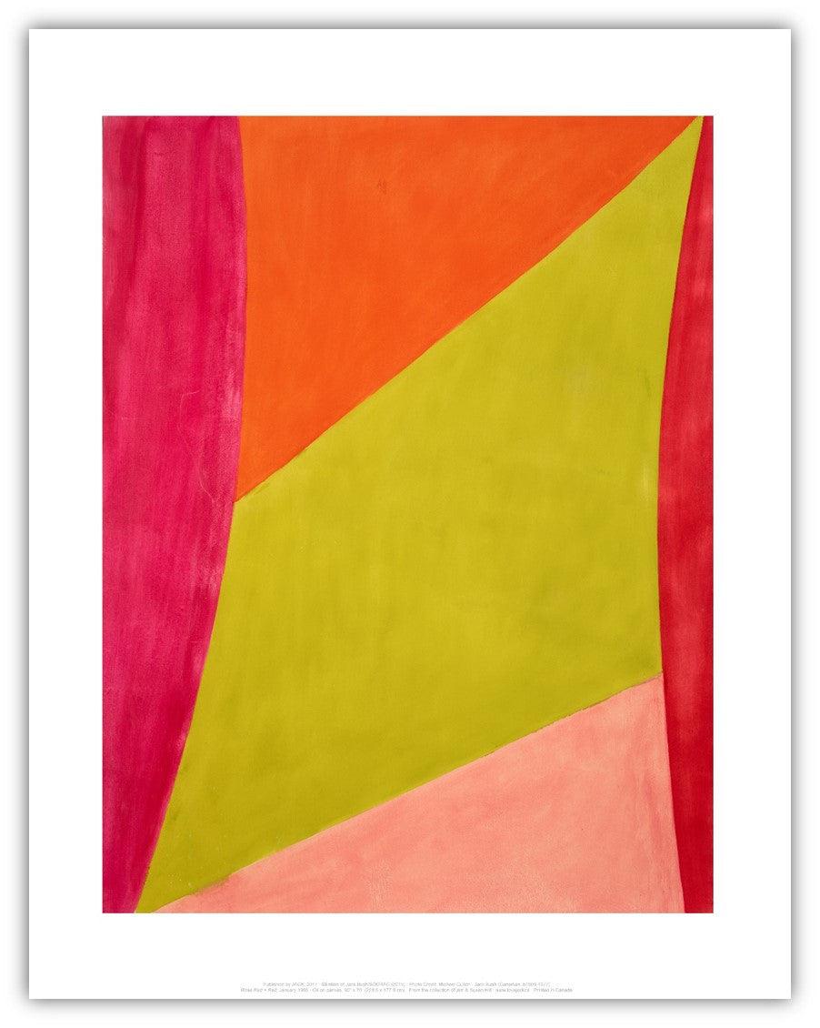 Jack Bush Art Print - JACK