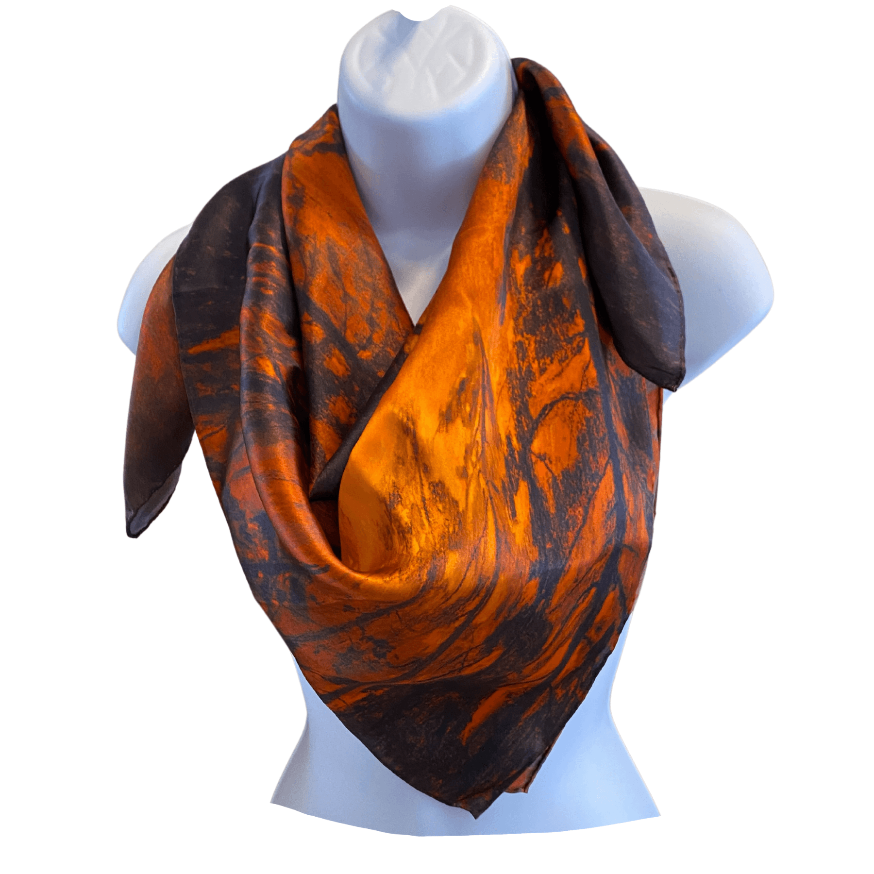 Nicolas Party: Stunning, silk art scarf designed by loveJACK - JACK