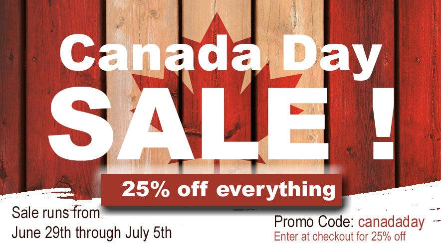 HEY CANADA !  Happy 149th Birthday **25% off all product** limited time - JACK