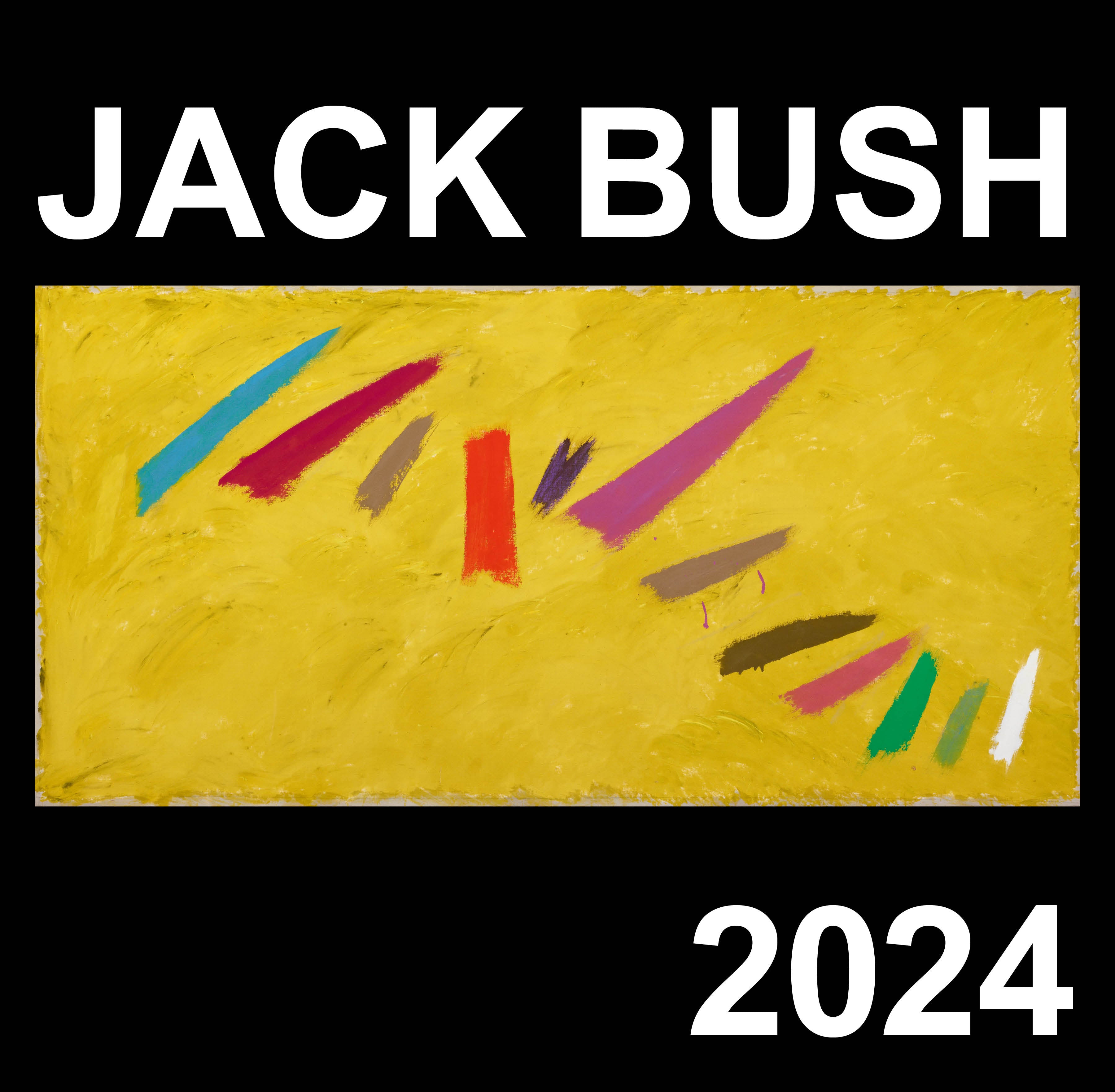Calendrier mural d'art Jack Bush 2023
