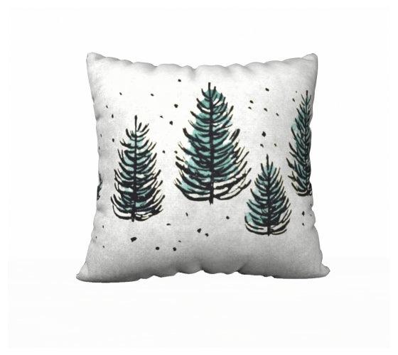 5 Christmas Trees Pillow - JACK