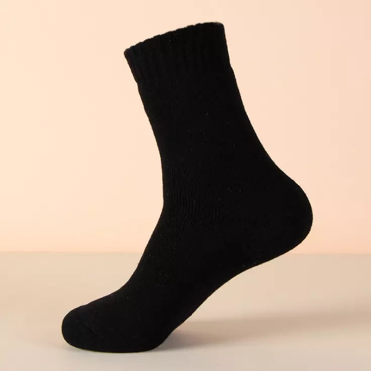 Merino Wool Socks - Black - JACK