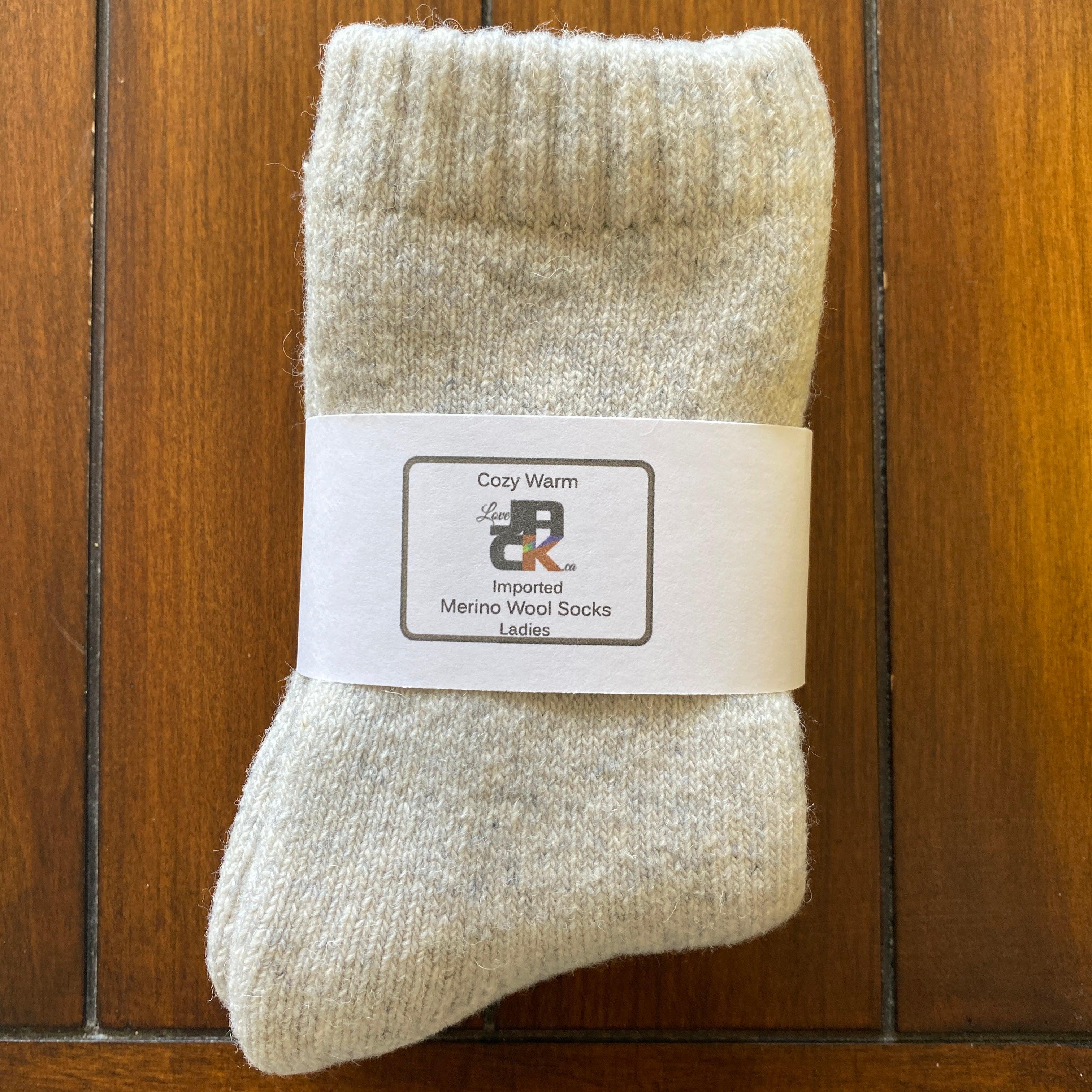 Merino Wool Socks - Light Gray - JACK